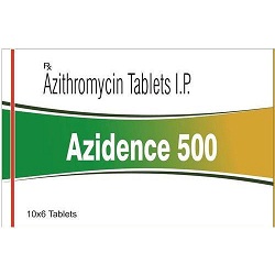 Azidence 500mg Tablet, Azithromycin 500mg, Price, Uses, Side Effects –Drugcarts