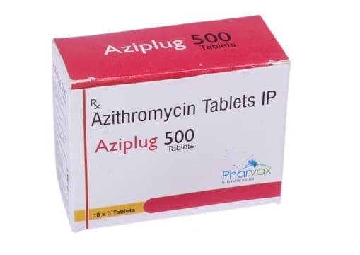 Aziplug  500mg Tablet, Azithromycin 500mg, Price, Uses, Side Effects –Drugcarts