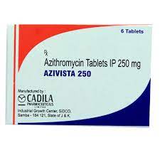 Azivista 250mg Tablet, Azithromycin 250mg, Price, Uses, Side Effects –Drugcarts
