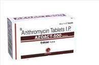 Azoact 500mg Tablet, Azithromycin 500mg, Price, Uses, Side Effects –Drugcarts