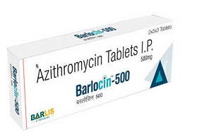 Barlocin 500mg Tablet, Azithromycin 500mg, Price, Uses, Side Effects –Drugcarts