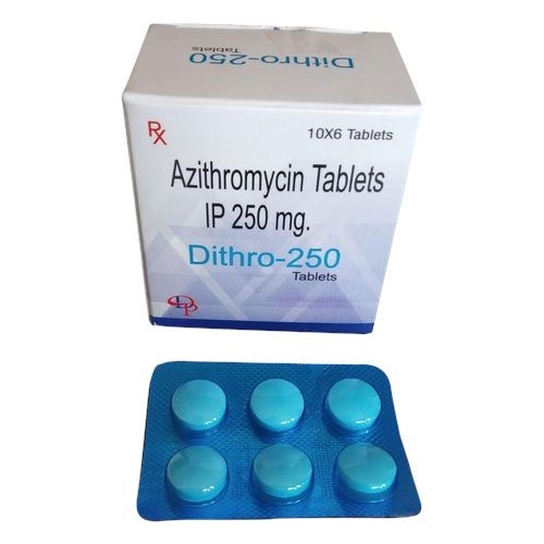 Dithro 250mg Tablet, Azithromycin 250mg, Price, Uses, Side Effects –Drugcarts