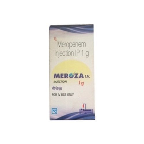 Meroza 1000mg Injection, Meropenem 1000mg, Price, Uses, Side Effects - Drugcarts