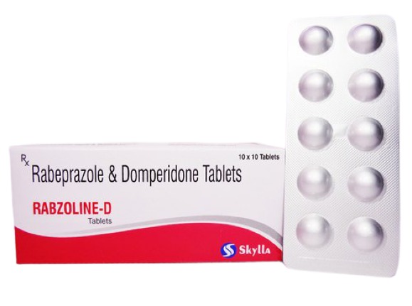 Rabzoline-D Tablet, Rabeprazole 20mg, Domperidone 10mg, Price, Uses, Side Effects – Drugcarts