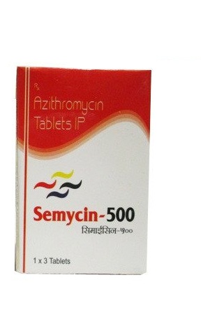 Semycin 500mg Tablet, Azithromycin 500mg, Price, Uses, Side Effects –Drugcarts