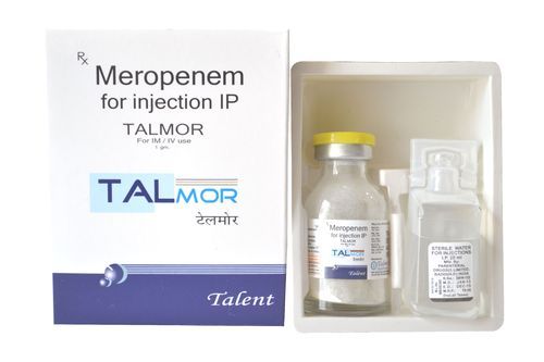 Talmor 1000mg Injection, Meropenem 1000mg, Price, Uses, Side Effects - Drugcarts