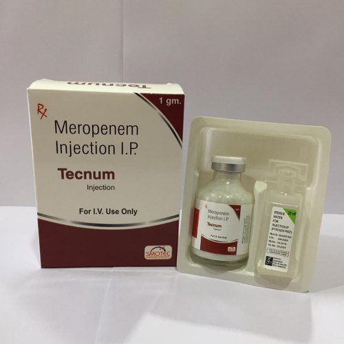 Tecnum 1000mg Injection, Meropenem 1000mg, Price, Uses, Side Effects - Drugcarts