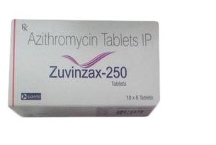 Zuvinzax 250mg Tablet, Azithromycin 250mg, Price, Uses, Side Effects –Drugcarts