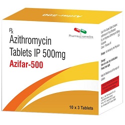 Azifar 500mg Tablet, Azithromycin 500mg, Price, Uses, Side Effects –Drugcarts
