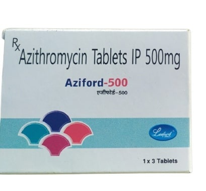 Aziford 500mg Tablet, Azithromycin 500mg, Price, Uses, Side Effects –Drugcarts