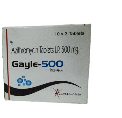 Gayle 500mg Tablet, Azithromycin 500mg, Price, Uses, Side Effects –Drugcarts