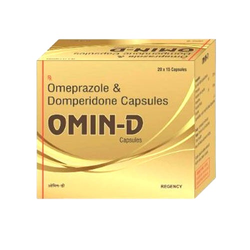 Omin-D Capsule, Omeprazole 20mg, Domperidone 10mg, Price, Uses, Side Effects – Drugcarts