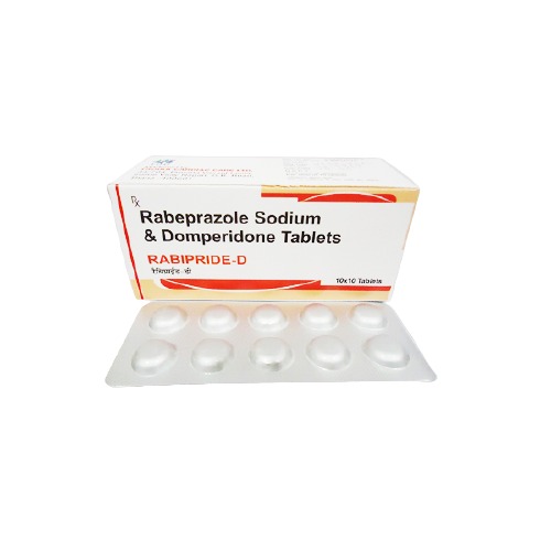 Rabipride-D Tablet, Rabeprazole 20mg, Domperidone 10mg, Price, Uses, Side Effects – Drugcarts
