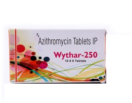 Wythar 250mg Tablet, Azithromycin 250mg, Price, Uses, Side Effects –Drugcarts